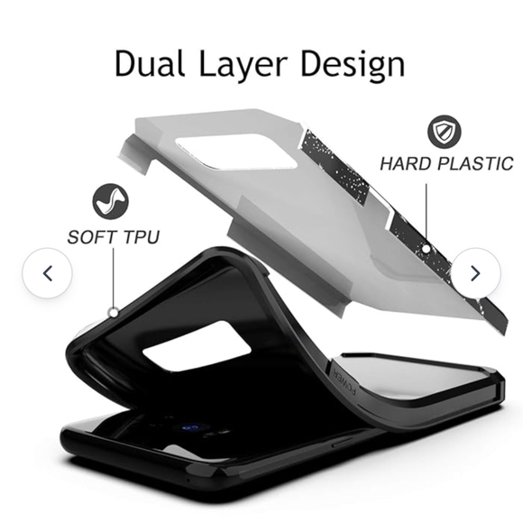 New PBRO S8 Plus Case,Cute Universe Constellation Case Dual Layer. - Picture 5 of 14